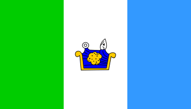 Flag of Tequixquiac, State of Mexico (Mexico)