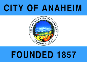 [flag of City of Anaheim, California]