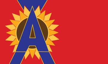 [Flag of Augusta, Kansas]